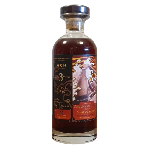 Goren's Whisky Milk & honey 3 y.o. Sherry Cask 700 ml.