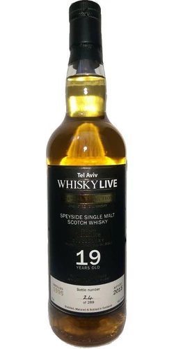 Whisky Live Tel-Aviv Tormore 19 y.o